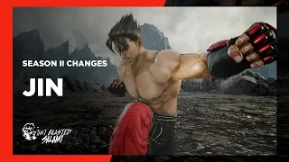 Tekken 7 - Jin Season 2 Changes