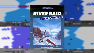 RIVER RAID COLD WINTER - ATARI 800XL