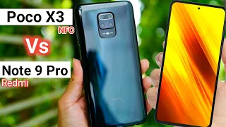 Poco X3 vs Redmi Note 9 Pro | Full Comparison PUBG Gaming