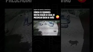 Marília Mendonça: Vídeo mostra reação de casal ao presenciar queda de avião #shorts