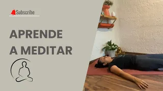 Meditación acostada 7 min | ejercicio de relajación profunda y atención plena.