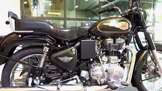 #Bikes@Dinos: Royal Enfield Bullet 500 Test Ride Review, Walkaround (Green, Black Colour)