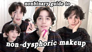 androgynous makeup for beginners (non-dysphoric) ❄️✨