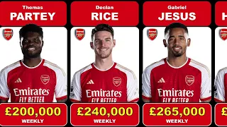 Arsenal Fan TV: Player Salary £3,330,000 P/Week