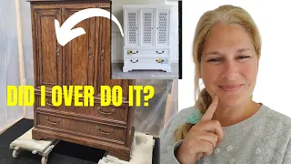 Before And After Extreme Wardrobe Make Over | Furniture Flip