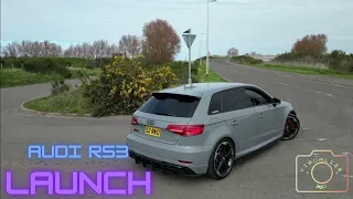 CRAZY LAUNCH - Audi RS3 Quattro 550HP