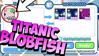 🐠 CRAZY OFFERS FOR TITANIC BLOBFISH | DOGGY TO INFINITY | ROBLOX ( PET SIMULATOR X)