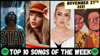 Spotify Top Songs This Week | (November 27, 2021), #BillboardTop #Shorts