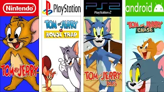 Tom and Jerry Game Evolution 1989 - 2021 #gamehistory#evolutiongame