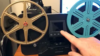 SCANNING 8MM FILM WITH A MAGNASONIC FS81 AND CHANGEING THE FRAME RATE WITH HANDBREAK