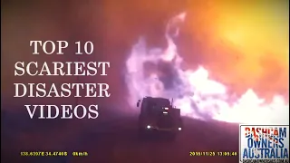 Top 10 Scariest Disaster Videos from Up Close (HORROR MARATHON)