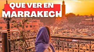 📕QUE VER en MARRAKECH en 2 DIAS - GUIA defintiva de MARRUECOS 🇲🇦