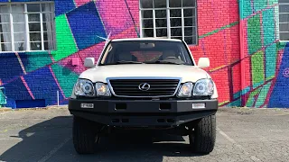 NEW MODS!! I installed a TJM off-road bumper on my 2000 Lexus LX470!