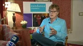 Robert Redford presents the Sundance Channel in Spain