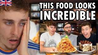 Brit Reacting to Italian food in NYC is better than Italy!?