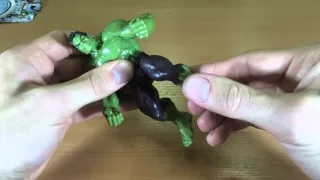 Игрушка Халк от Hasbro - видео обзор игрушки Hulk из Мстителей от Marvel