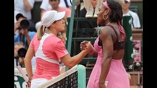 Serena Williams vs Justine Henin RG 2007 Highlights