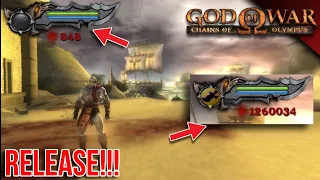 Mod Healthbar God of War 1 V3 Release | God of War: Chains of Olympus [PPSSPP]
