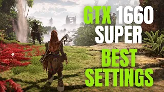 Horizon Forbidden West GTX 1660 Super Gameplay | Best Graphics Settings | Optimization Guide