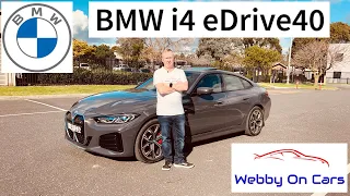 BMW i4 eDrive40 Gran Coupe review #bmwi4 | Webby On Cars