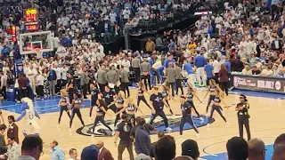 Dallas Mavericks  Dance team 3rd quarter vs Golden State Warriors game 4 Western conference finals