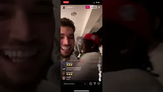 Adin Ross meets AMP 🛑 Full IG Live 🛑