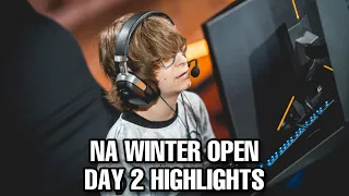 NA Winter Open Day 2 Highlights (All Goals) RLCS 2022-2023