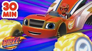 30 minutos de rescates de Blaze y AJ | Blaze y los Monster Machines