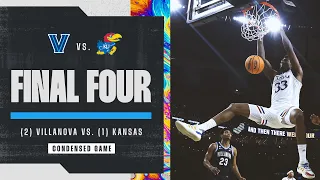 Kansas vs. Villanova - Final Four NCAA tournament extended highlights