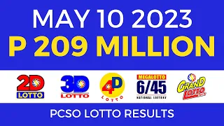 Lotto Result May 10 2023 9pm [Complete Details]