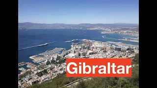 Гибралтар: скала и обезьяны Gibraltar: rock and the monkeys
