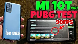 MI 10t pro 90fps PUBG TEST IN 2023| GYRO TEST | HOTDROP TEST,BATTRY TEST• best gaming phone for bgmi