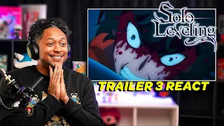 Anime of the Year! Solo Leveling Official Trailer 3 React - Sung-Jin Woo!