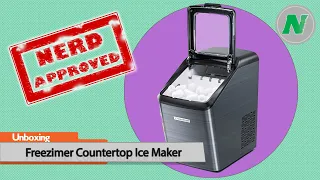 Unboxing The Freezimer 33lbs Countertop Ice Maker