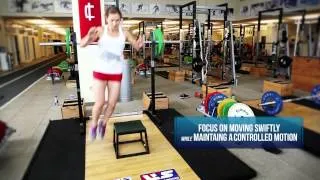 Preseason Ski Workout: Lateral Box Jumps With US SKi Team Mogul Skier Heather McPhie