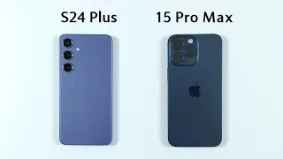 Samsung S24 Plus vs iPhone 15 Pro Max | SPEED TEST