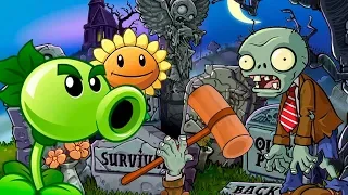 Plants vs Zombies #18 ВЫЖИВАНИЕ НОЧЬ 😉