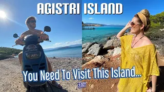 Agistri Island 🇬🇷 (UNDISCOVERED PARADISE IN GREECE)