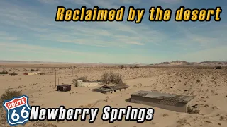 The desert reclaimed these homes & an abandoned ranch | Newberry Springs | Route 66