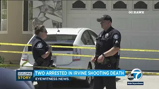 Man and woman arrested in Irvine car-to-car shooting that killed teen