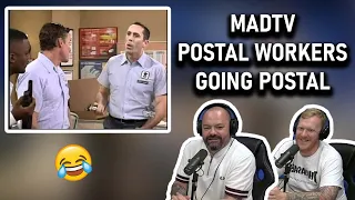 MADtv Postal Workers II Going Postal REACTION!! | OFFICE BLOKES REACT!!