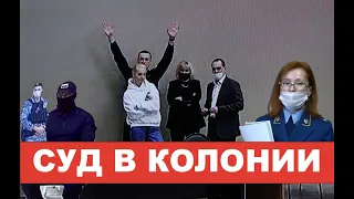 «Я оскорбил вашего темного лорда Путина»: в покровской колонии начался суд над Навальным