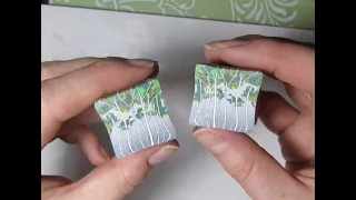 Birch Tree Forest Polymer Clay Cane Speed Demonstration