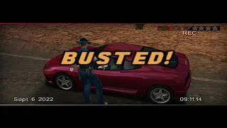 Need for Speed Hot Pursuit 2 PS2 - Busted Scenes