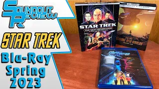 Star Trek Blu-Ray Spring 2023 Update: TNG Movies 4K, Lower Decks, Strange New Worlds! [Soundout12]