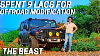 Ultimate modified Thar with EXTREME off-roading capabilities😎