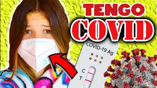 TENGO COVID 🥵 ME HAGO TEST EN DIRECTO Y MIS PADRES REACCIONAN ASÍ - BROMA! | Daniela Golubeva