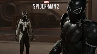 Spider-Man And Agent Venom Team up With The Black and White Anti Venom Suit - Marvel's Spider-Man 2