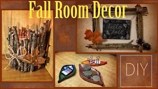 DIY / FALL ROOM DECOR * Осенний Декор Комнаты