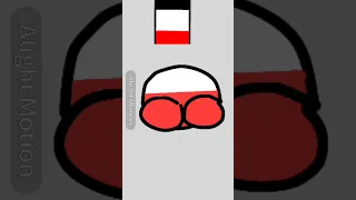 Wash your bum bum, but it's Poland|countryball animation| #country #countryballs #poland #memes